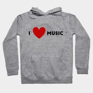 I Heart Music Hoodie